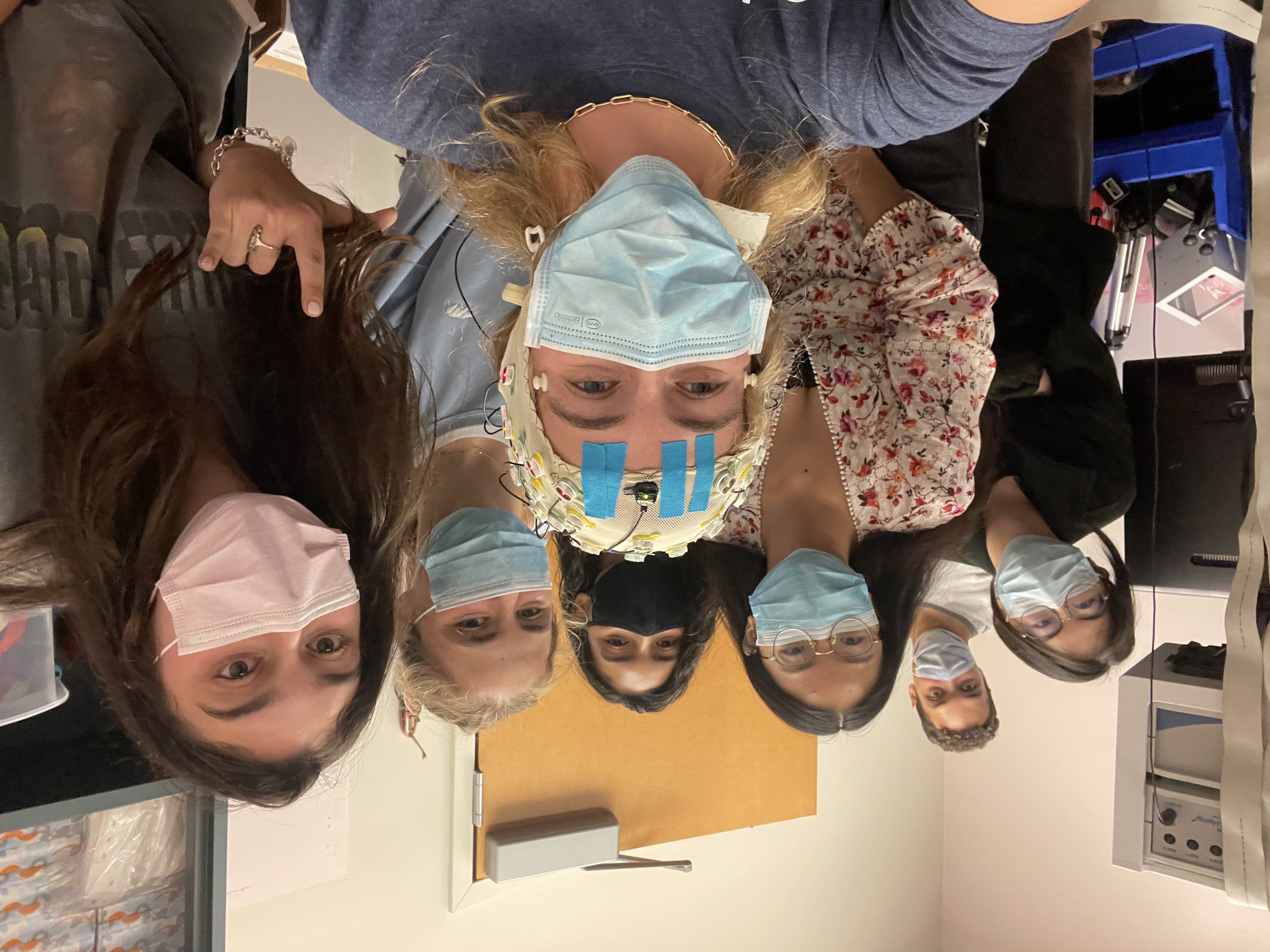 Another Lab EEG selfie